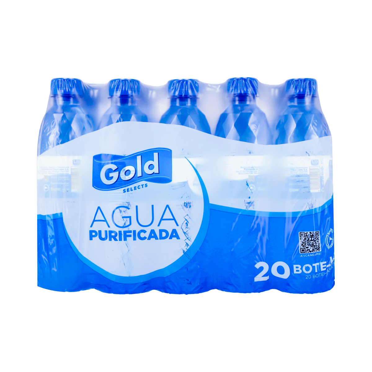 Gold Agua Purificada Paq 20/1 473 ML