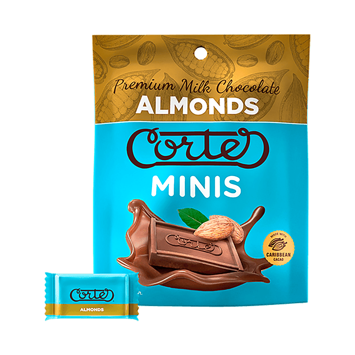 Mini Milk Chocolates Premium Almonds 8 oz