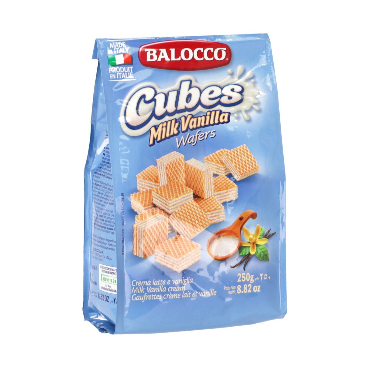 Galleta Wafers Balacco con Crema de Leche 250g