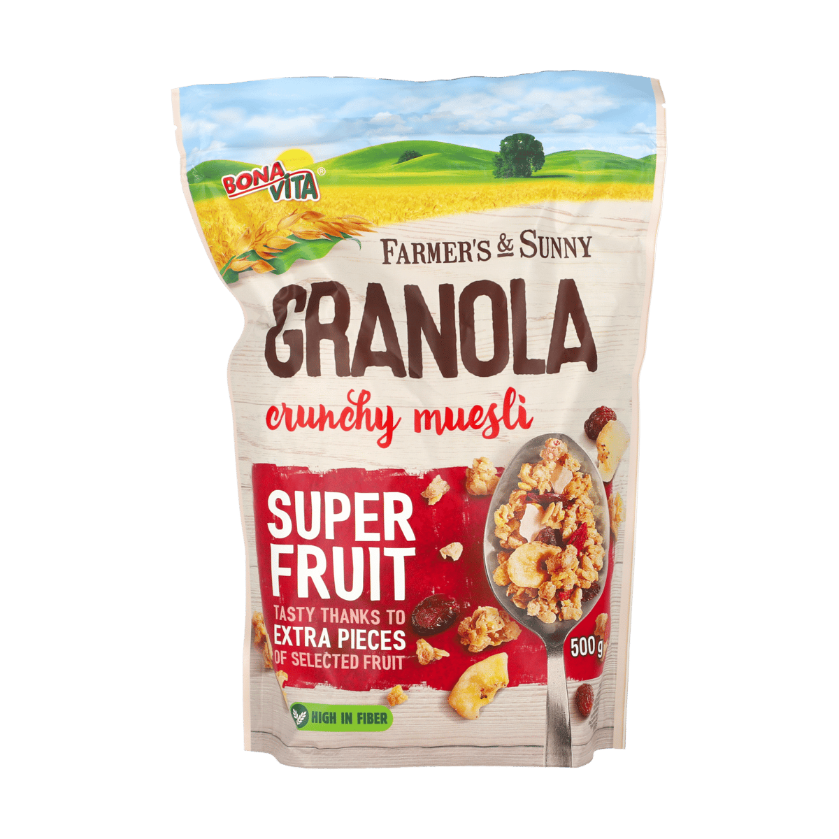 Granola Super Frutas Bona Vita 500 g