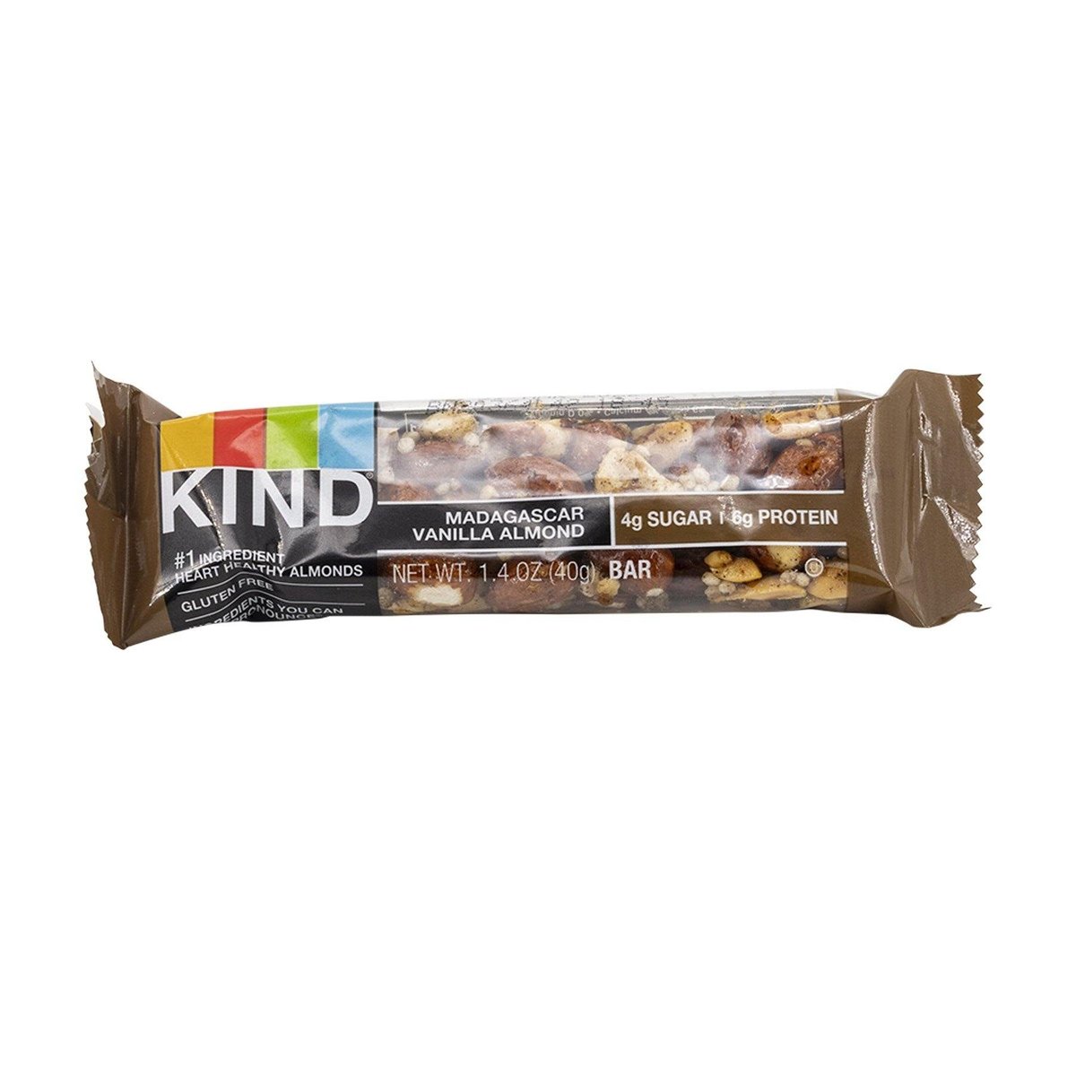 Barra De Granola Con Vainilla Madagascar Be Kind 40 g