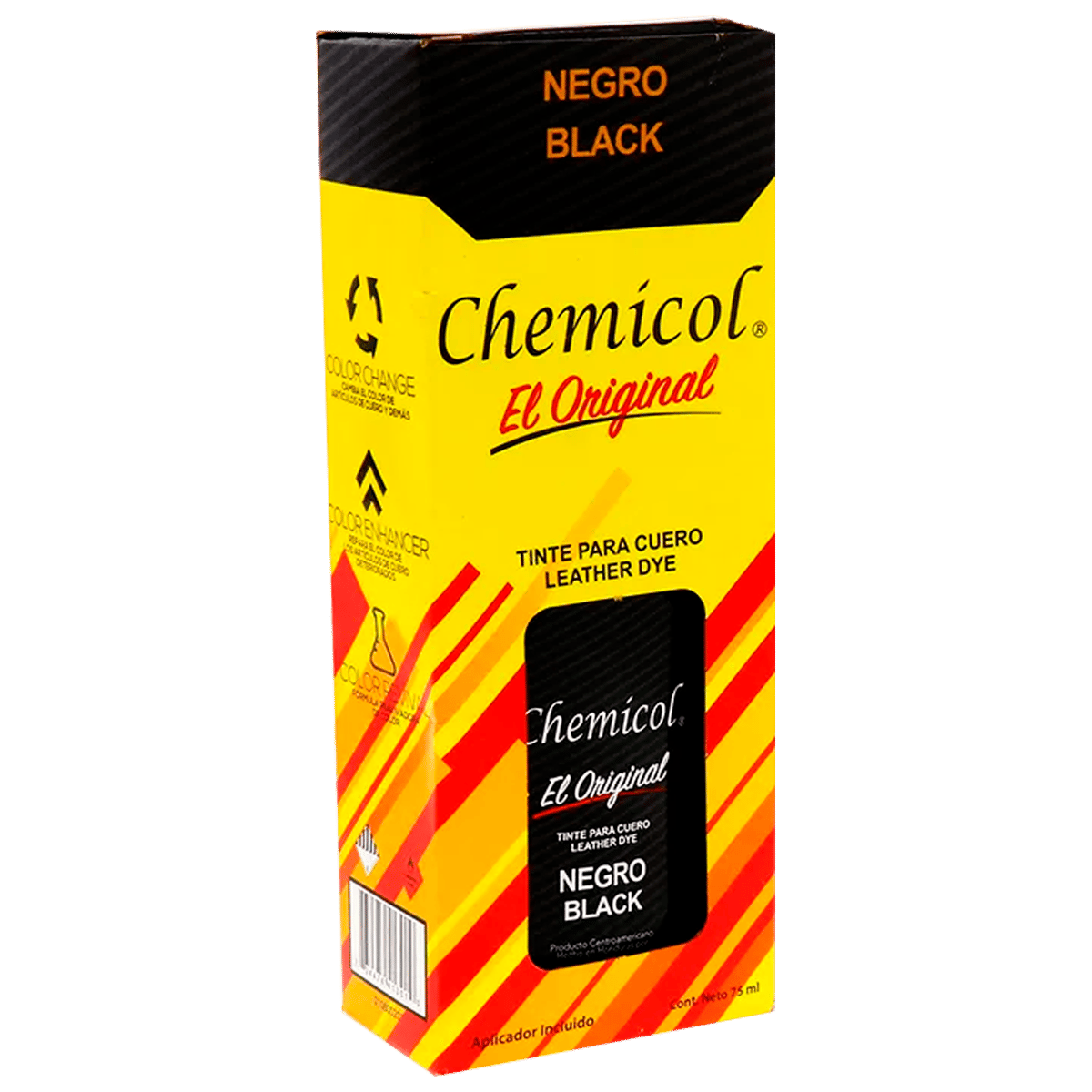 Tinte para Calzado Chemicol Negro 75 mL