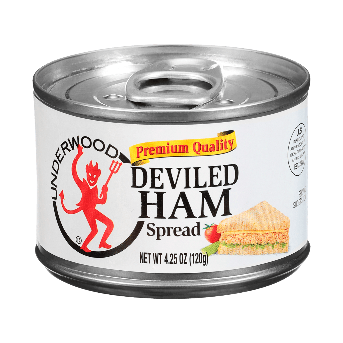 Underwood Deviled Ham Spread 4.25 Oz