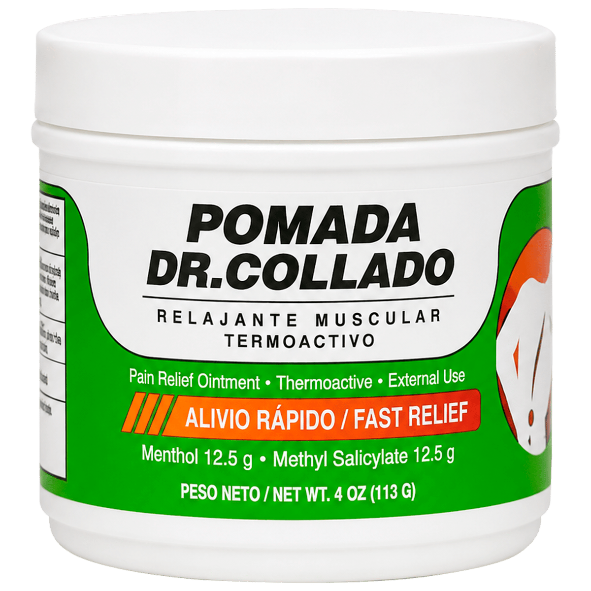 Pomada Relajante Muscular Termoactiva Dr. Collado 4 oz