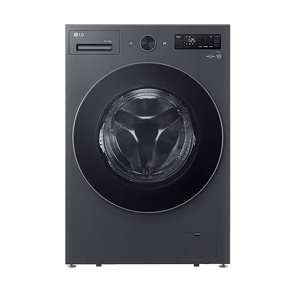 Lavadora y Secadora Carga Frontal LG 20kg AI DD WD20EGNT6PC Grafito