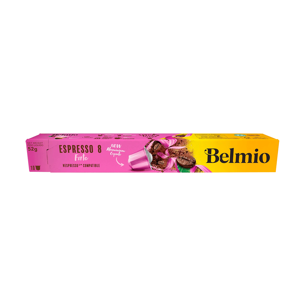 Café Belmio Espresso 8 Forte 10 Cápsulas 52 g 