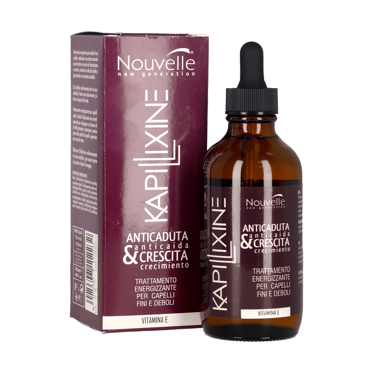 Gotero Anticaída Y Crecimiento Nouvelle Kapillixine 4 oz