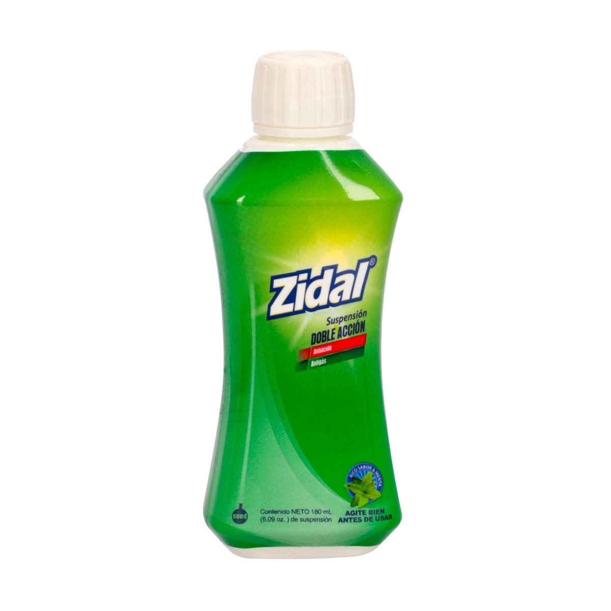 Suspensión Zidal Plus de Menta 180 ML