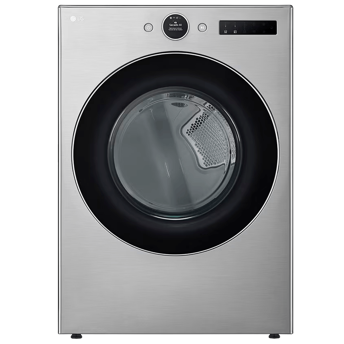 LG Secadora de Gas de Carga Frontal 22 kg DF74BFXS6B Silver