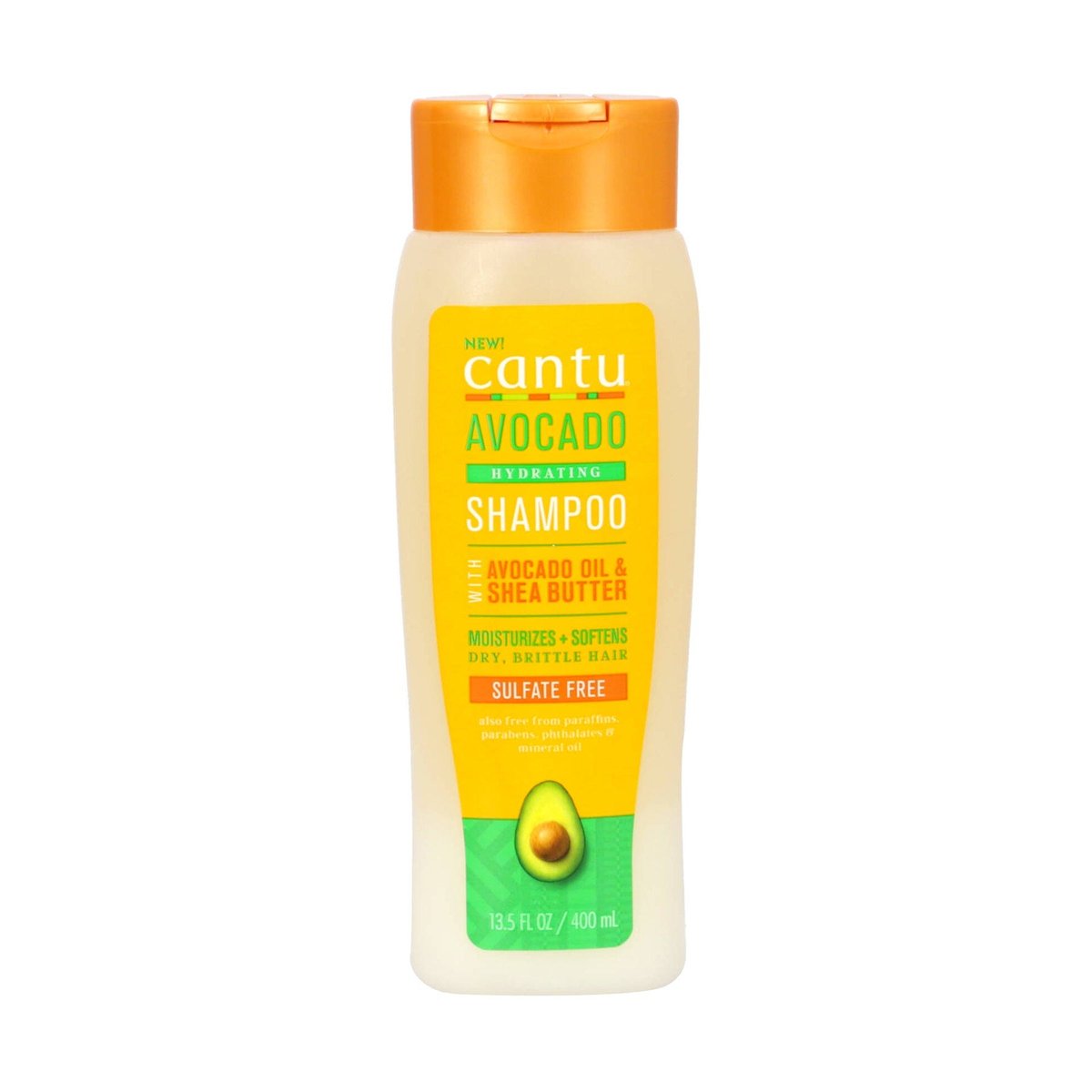 Shampoo Hidratante sin Sulfato con Aceite de Aguacate y Manteca de Karité Cantu 400ml