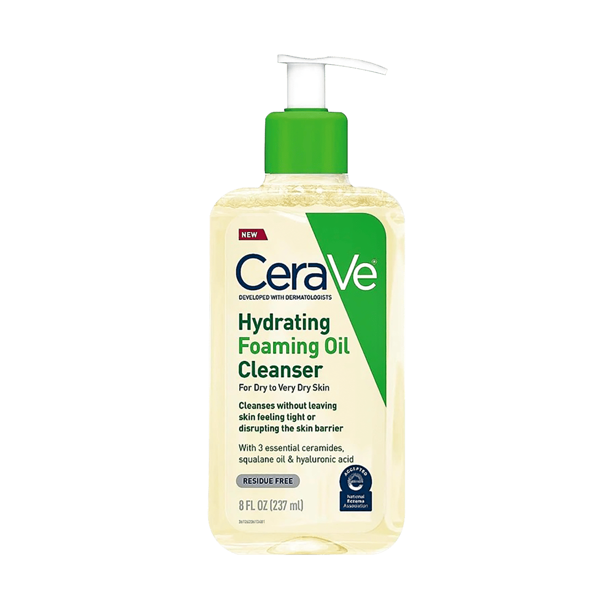 Limpiador Facial En Aceite Espumoso Hidratante 12 oz 