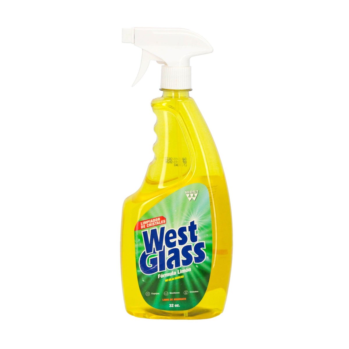 Limpiador De Cristales West Glass Formula Limón 32 Oz