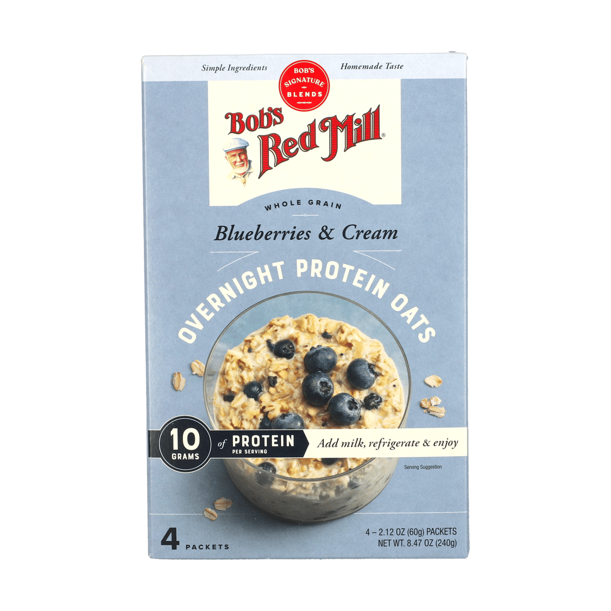 Avena Overnight Blueberry Bob’s Red Mill 4 oz
