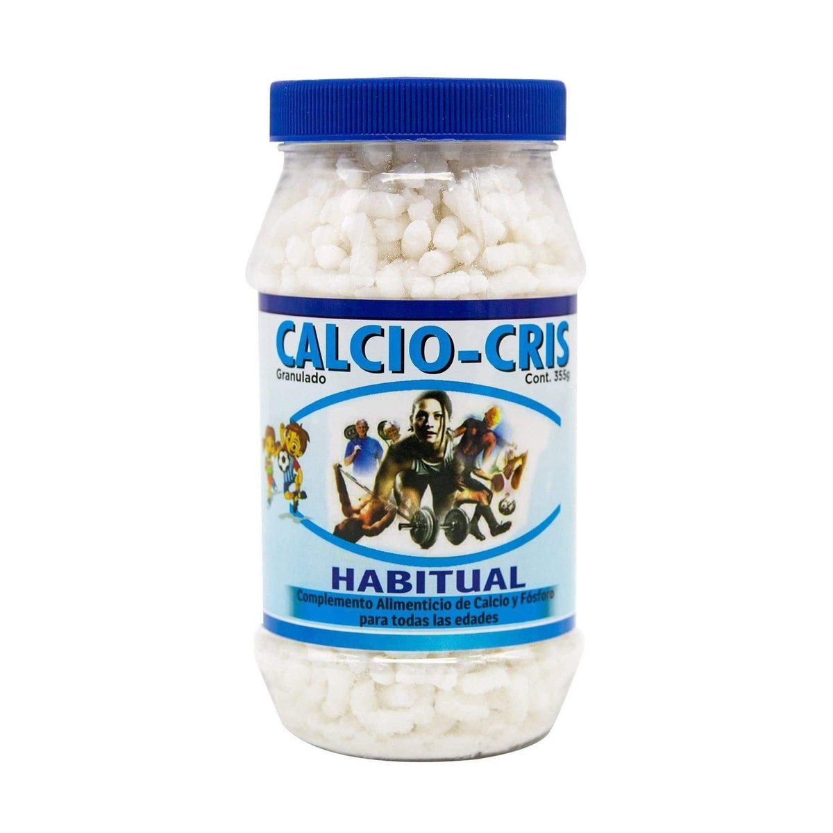 Calcio Cris Granulado Lab.Cris Industrial 355 g
