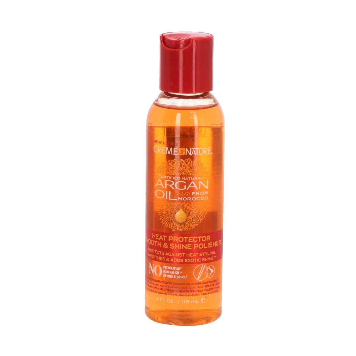 protector Creme of Nature de calor pulidor suave y brillante 4 Oz