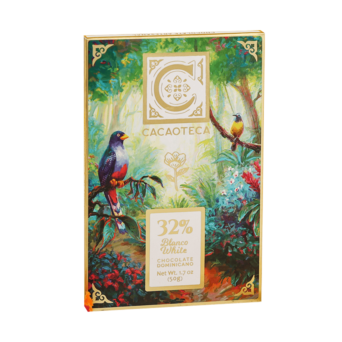Chocolate Dominicano Cacaoteca Blanco 32% Cacao 50 g