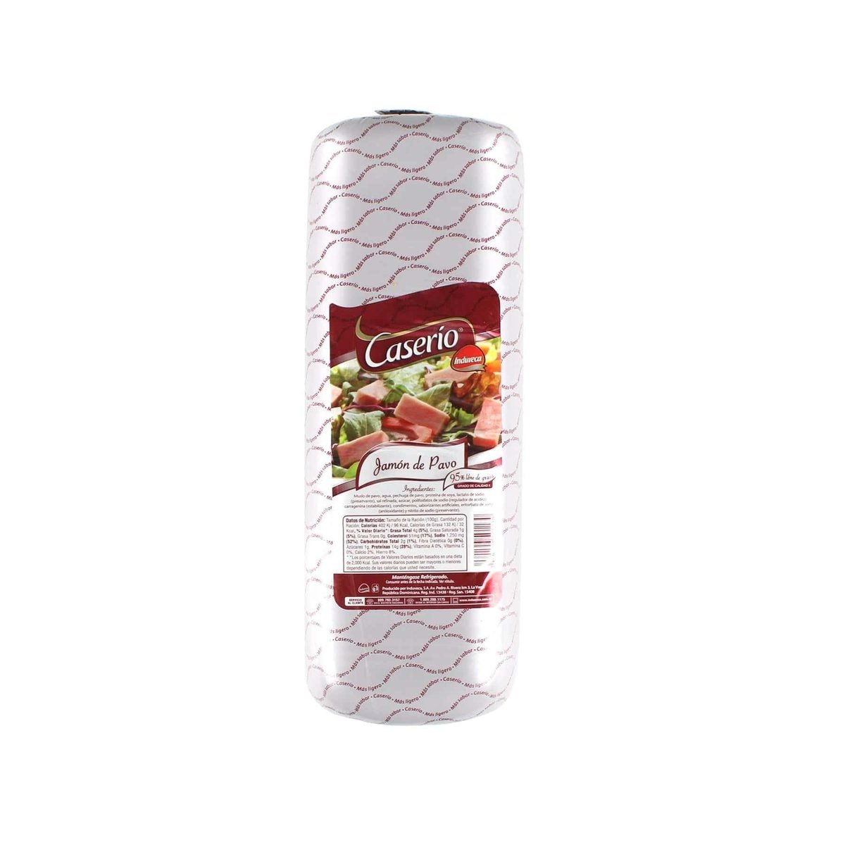 Jamón de Pavo Caserío Por Libras