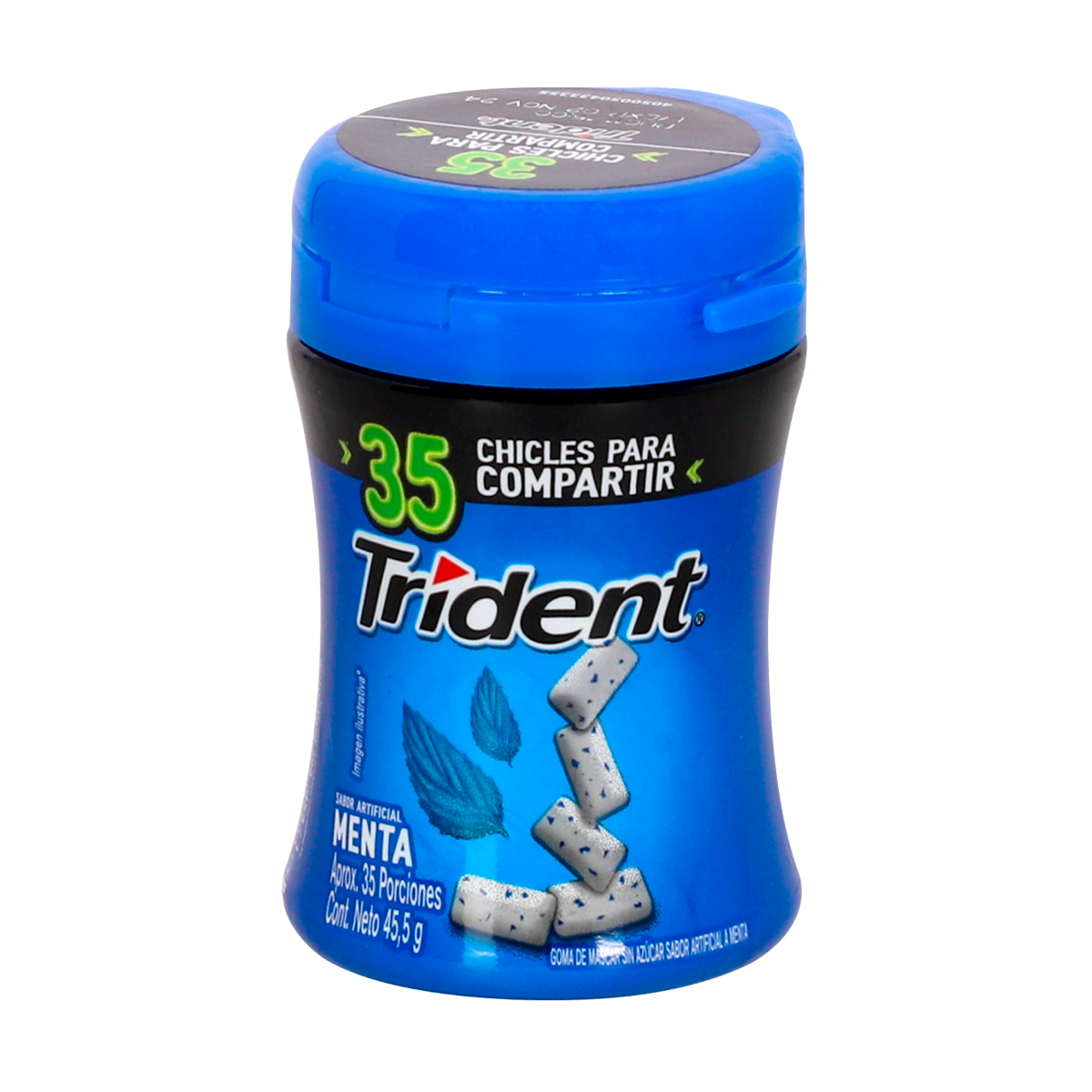 Trident Botella 35s Menta 66455g