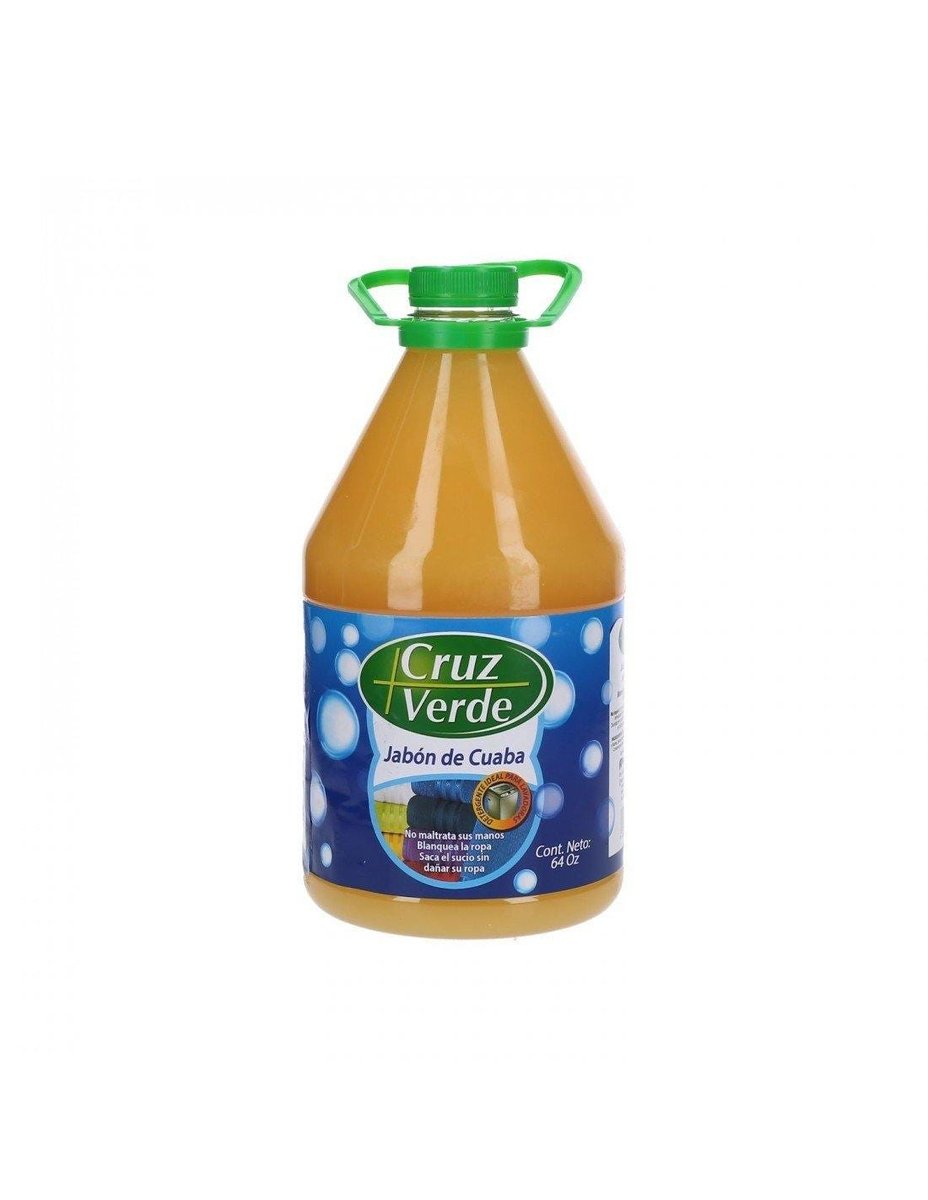 Jabón Líquido De Cuaba Cruz Verde 128Oz