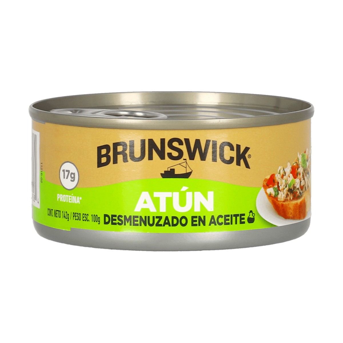 Tuna Brunswick Desmenuzada en Aceite 142grs