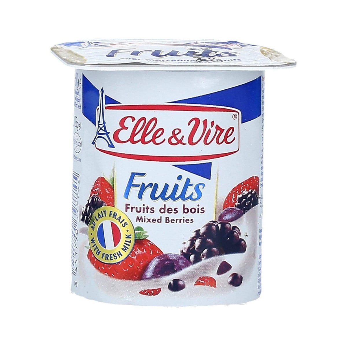 Yogurt Bayas Mixtas Elle & Vire 4 Oz