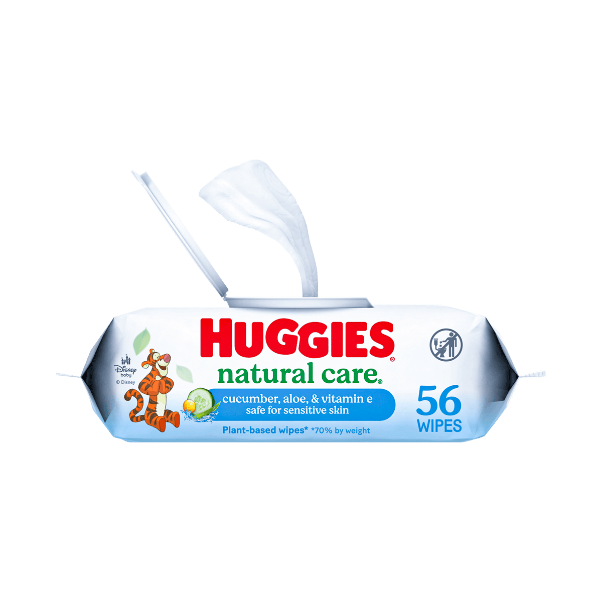 Toallas Húmedas Huggies Natural Care 56 Unidades