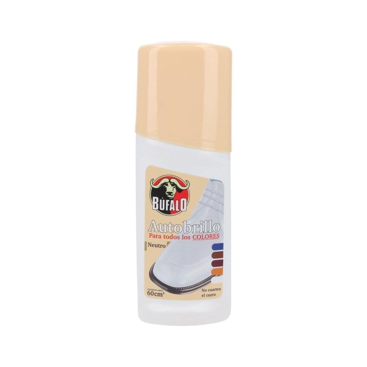 Crema Autobrillo Búfalo Para Zapatos Color Neutral 60ml