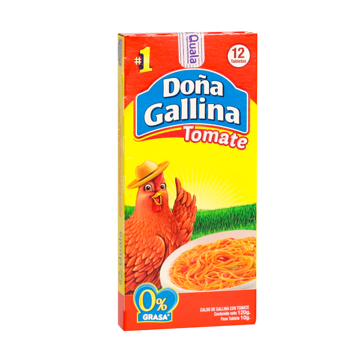 Doa Gallina Caldo Tomate 6x24x12 120g