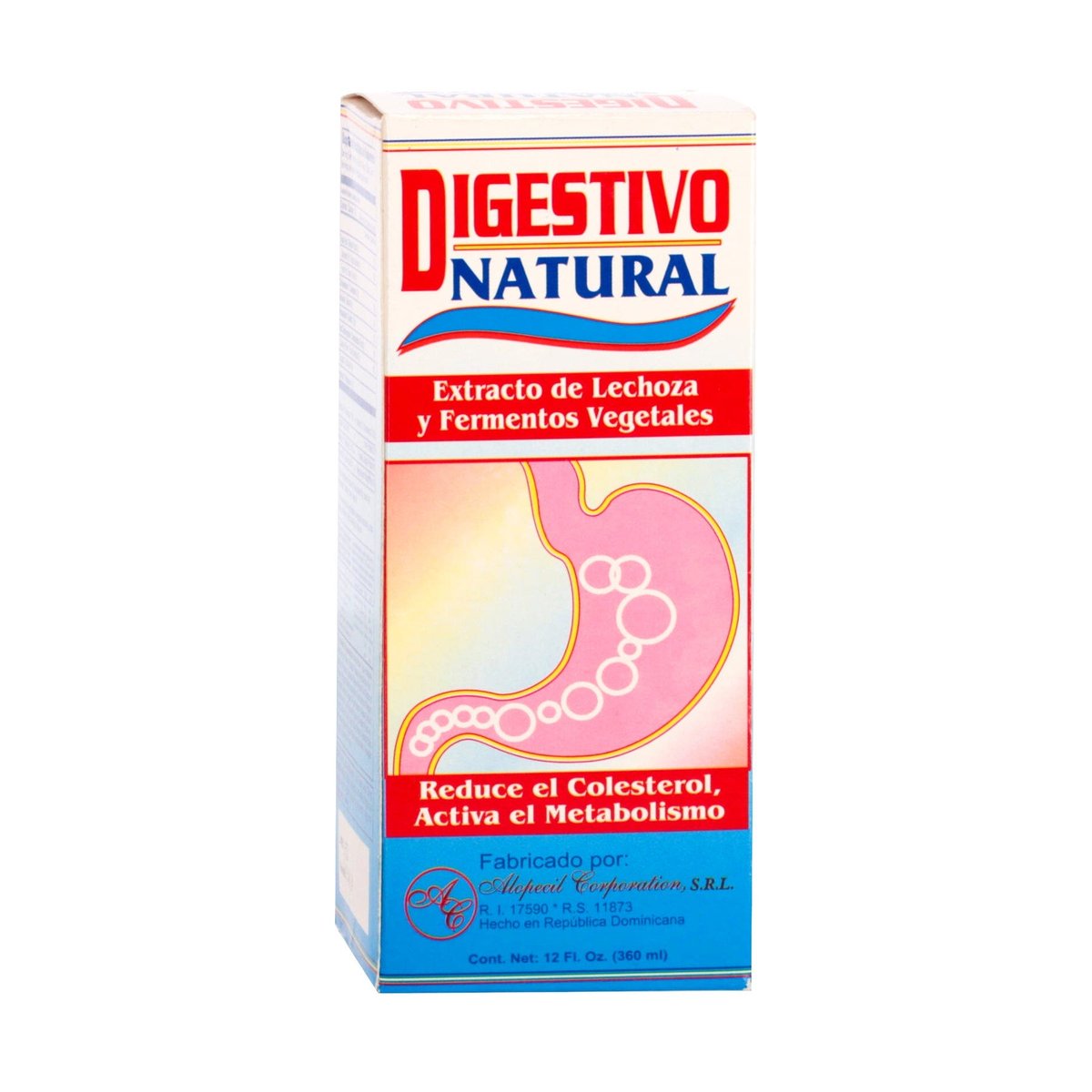 Jarabe Digestivo Natural 12 Oz
