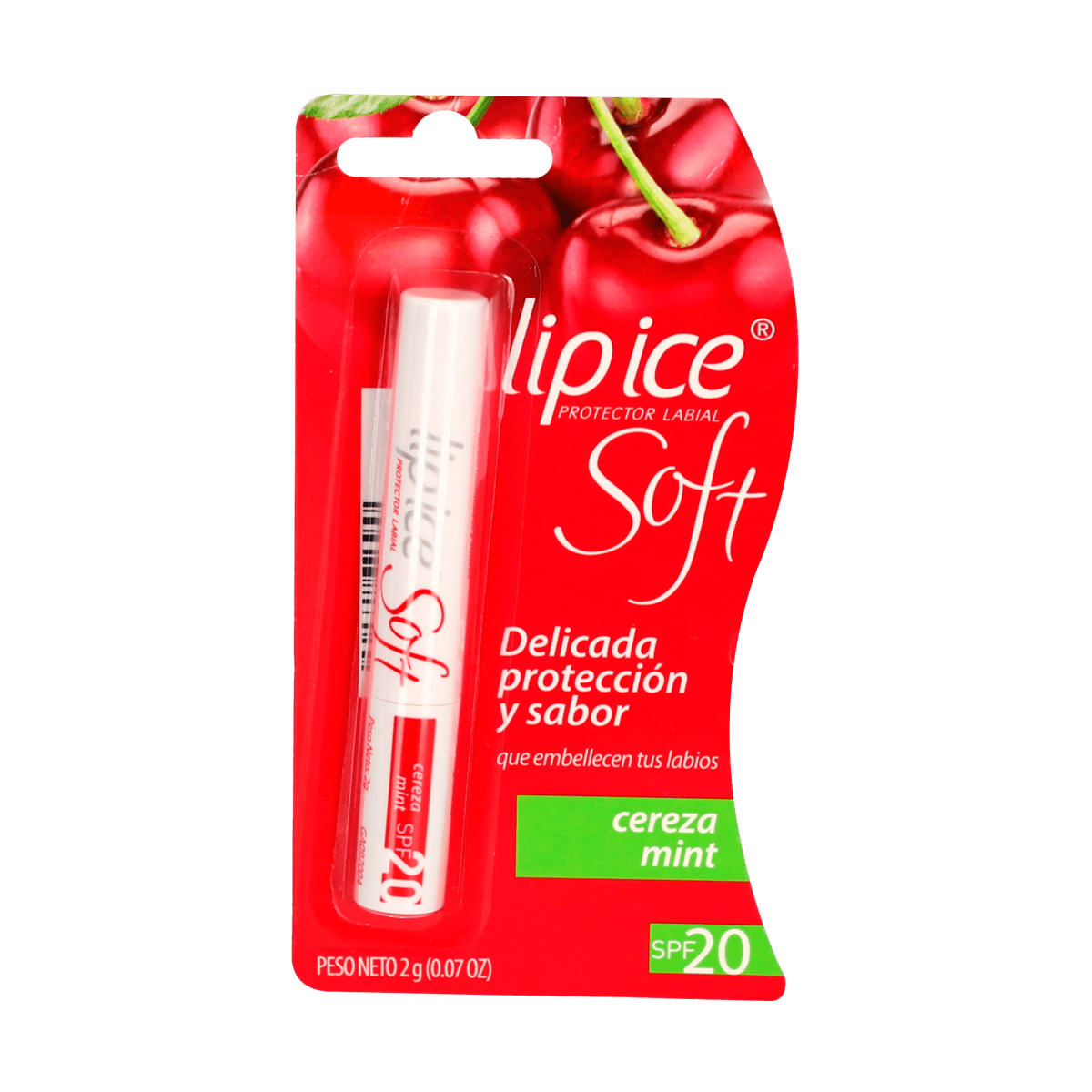 Protector Labial Lipice Soft De Cereza 20SPF