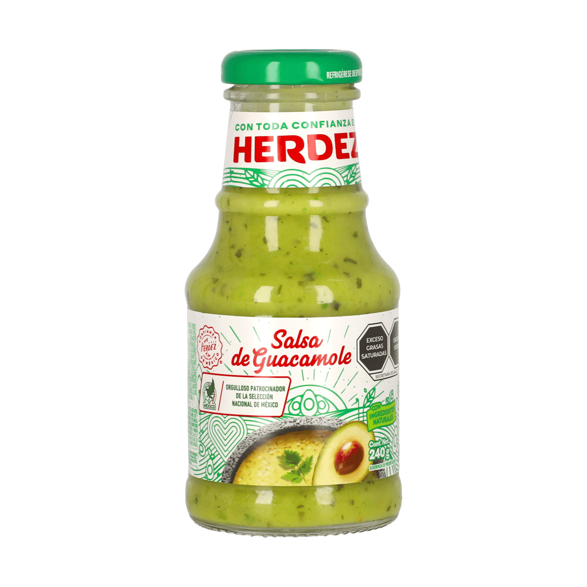 Salsa HERDEZ De Guacamole 8 Oz 