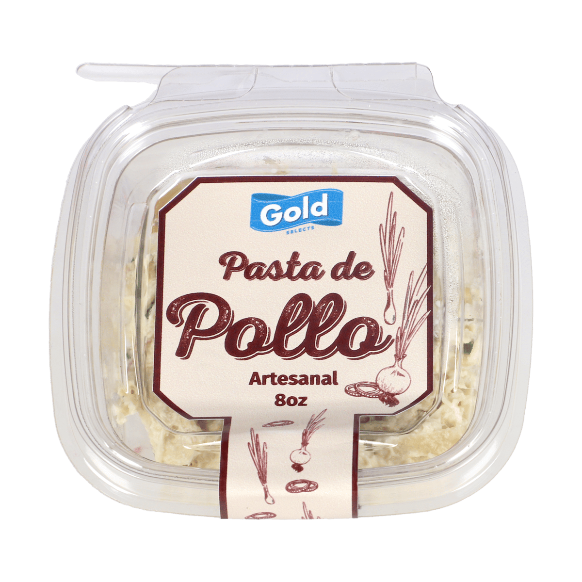 Gold Pasta De Pollo Artesanal 8 oz
