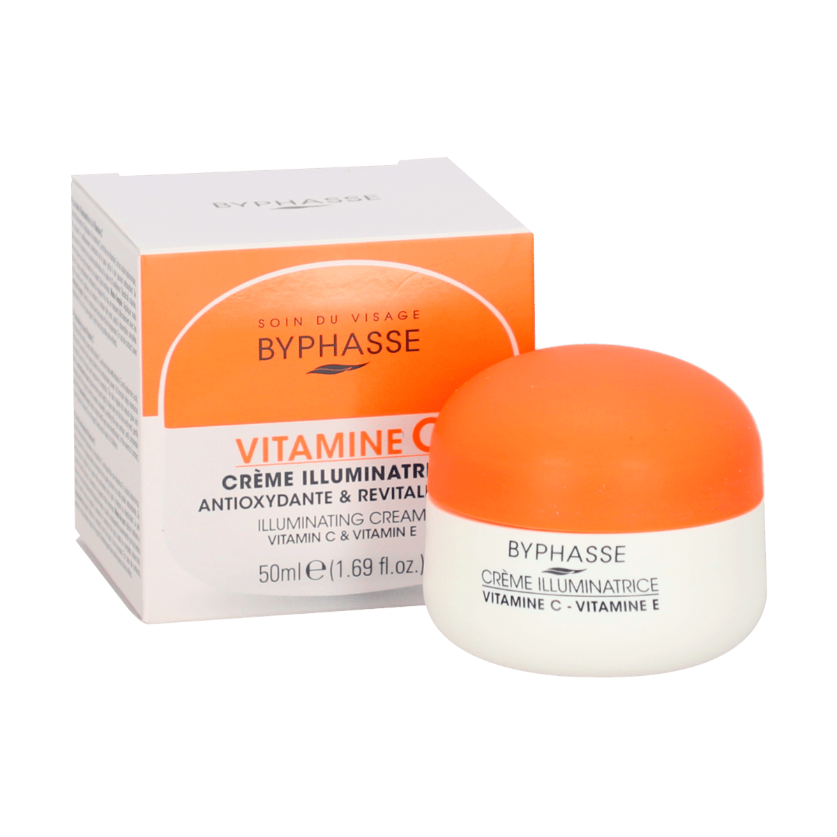 Crema Iluminadora Byphasse Con Vitamina C & E 50ml
