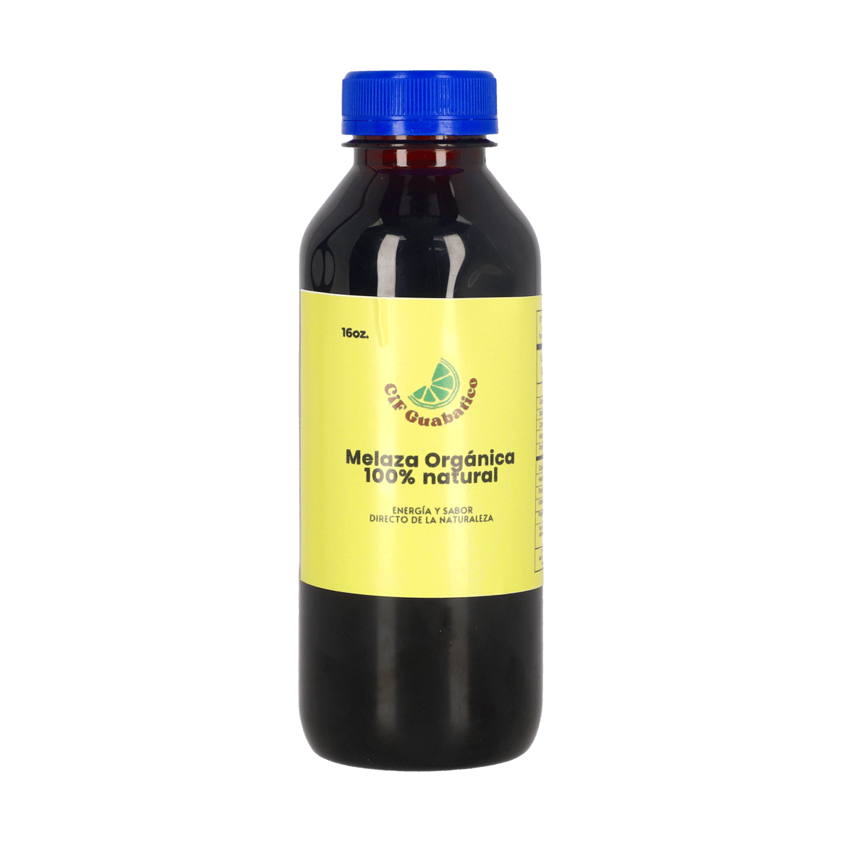 Melaza Orgánica 100% Natural 16 oz