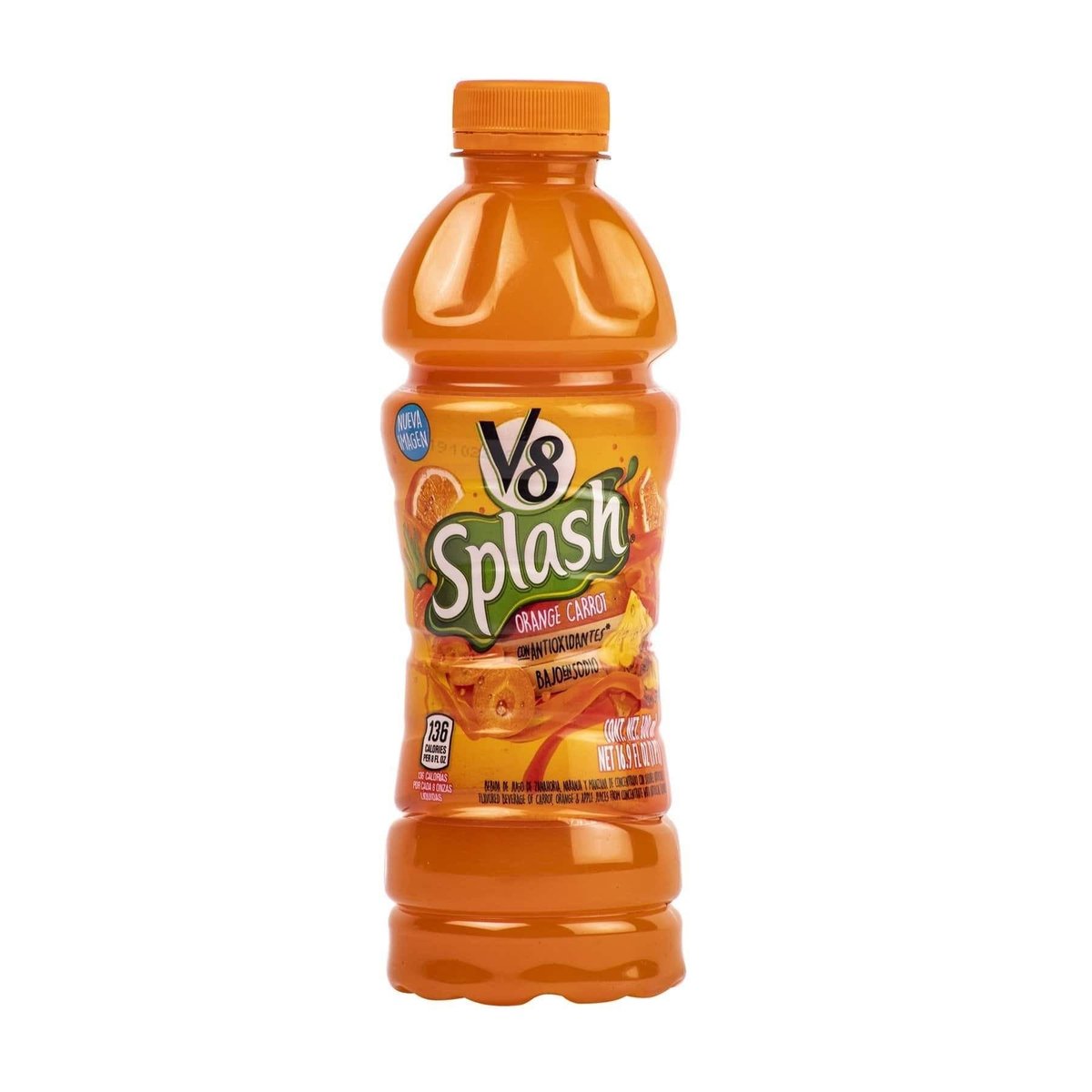 Jugo De Zanahoria & Naranja V8 Splash 579ml