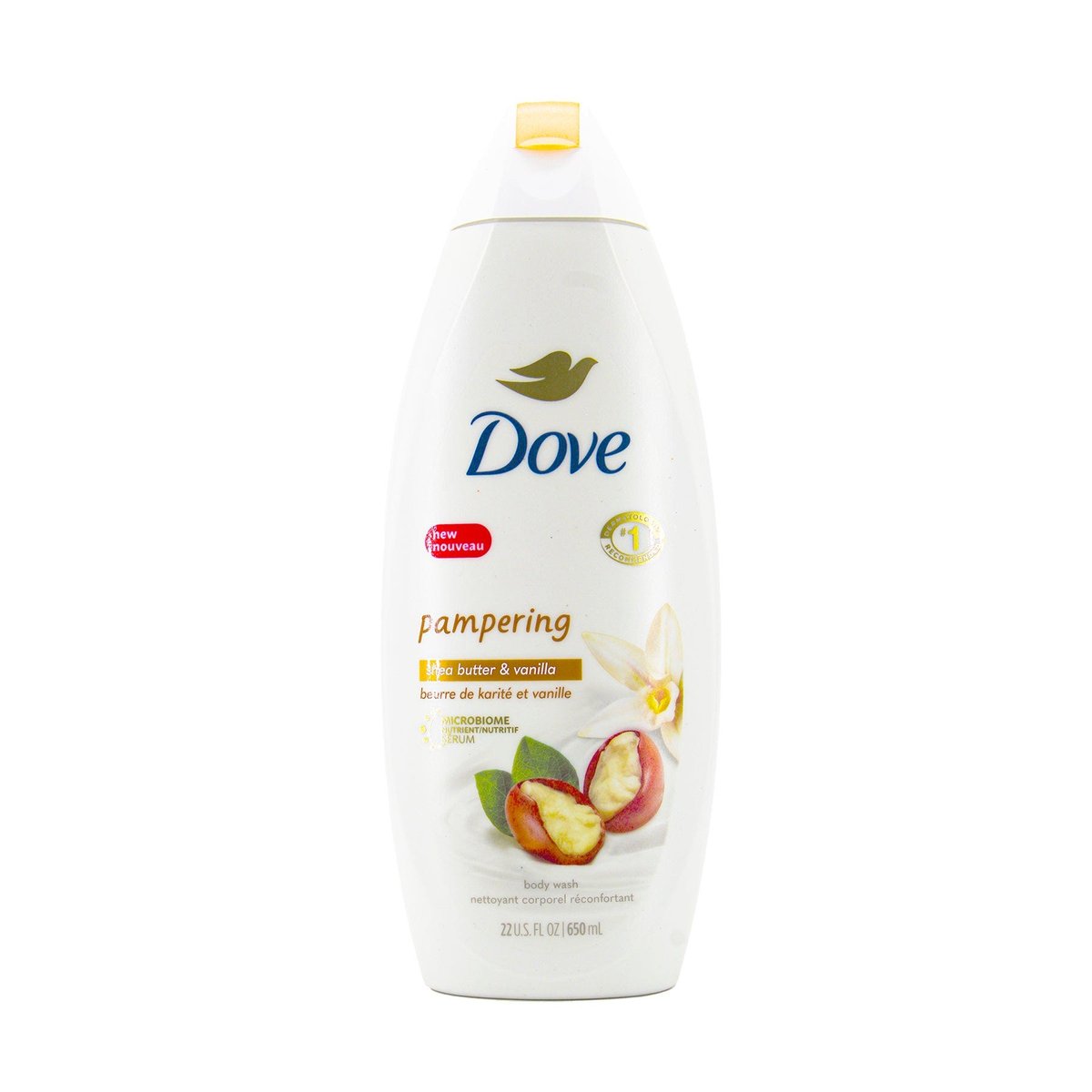 Gel De Baño Dove She Butter Con Vainilla 22 Oz