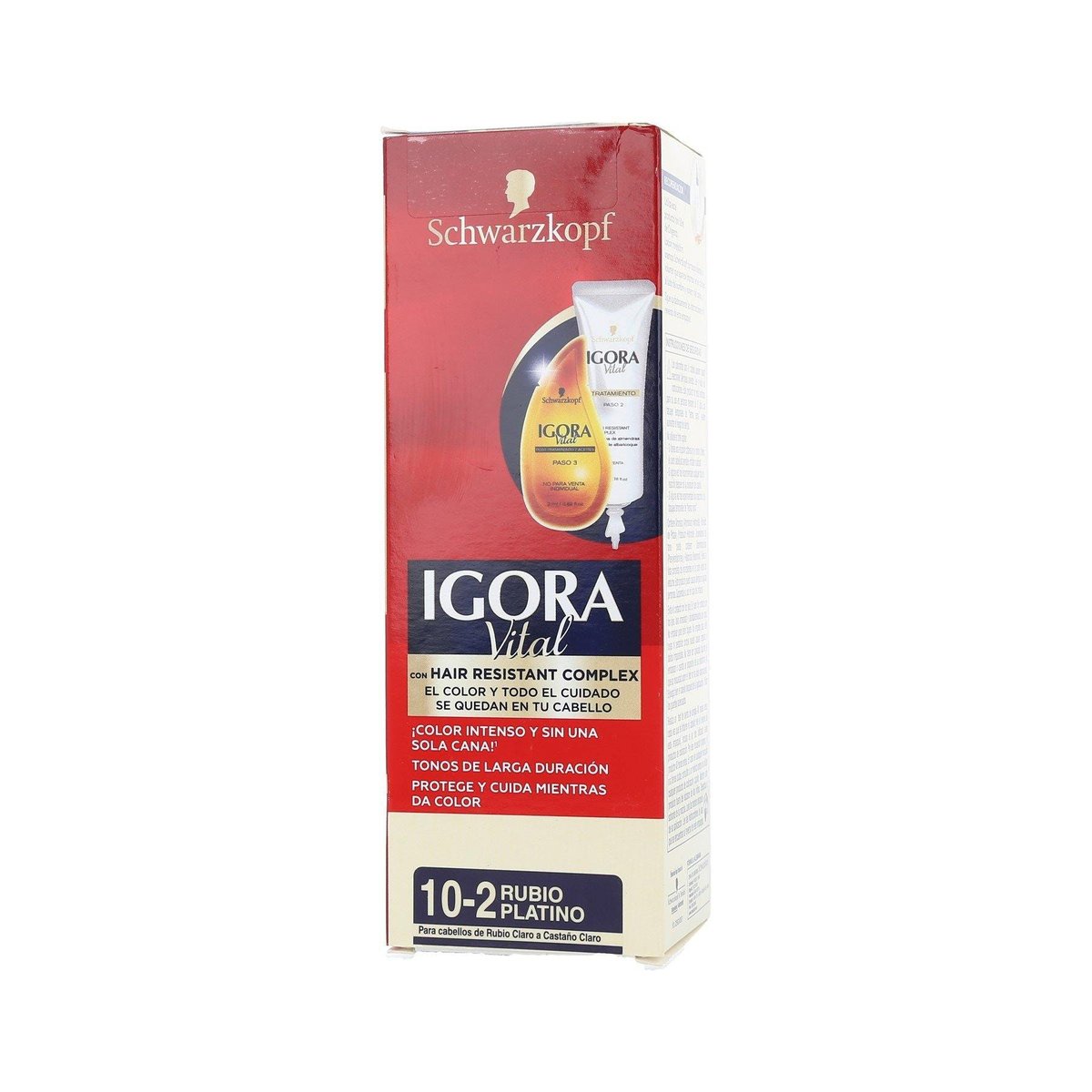 Tinte Con Tratamiento Igora Vital  Rubio platino 10-2