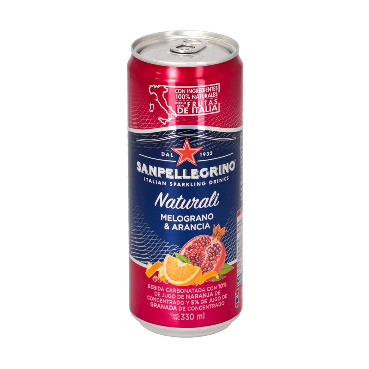 Bebida Carbonatada Melograno  Arancia Sanpellegrino 330ml