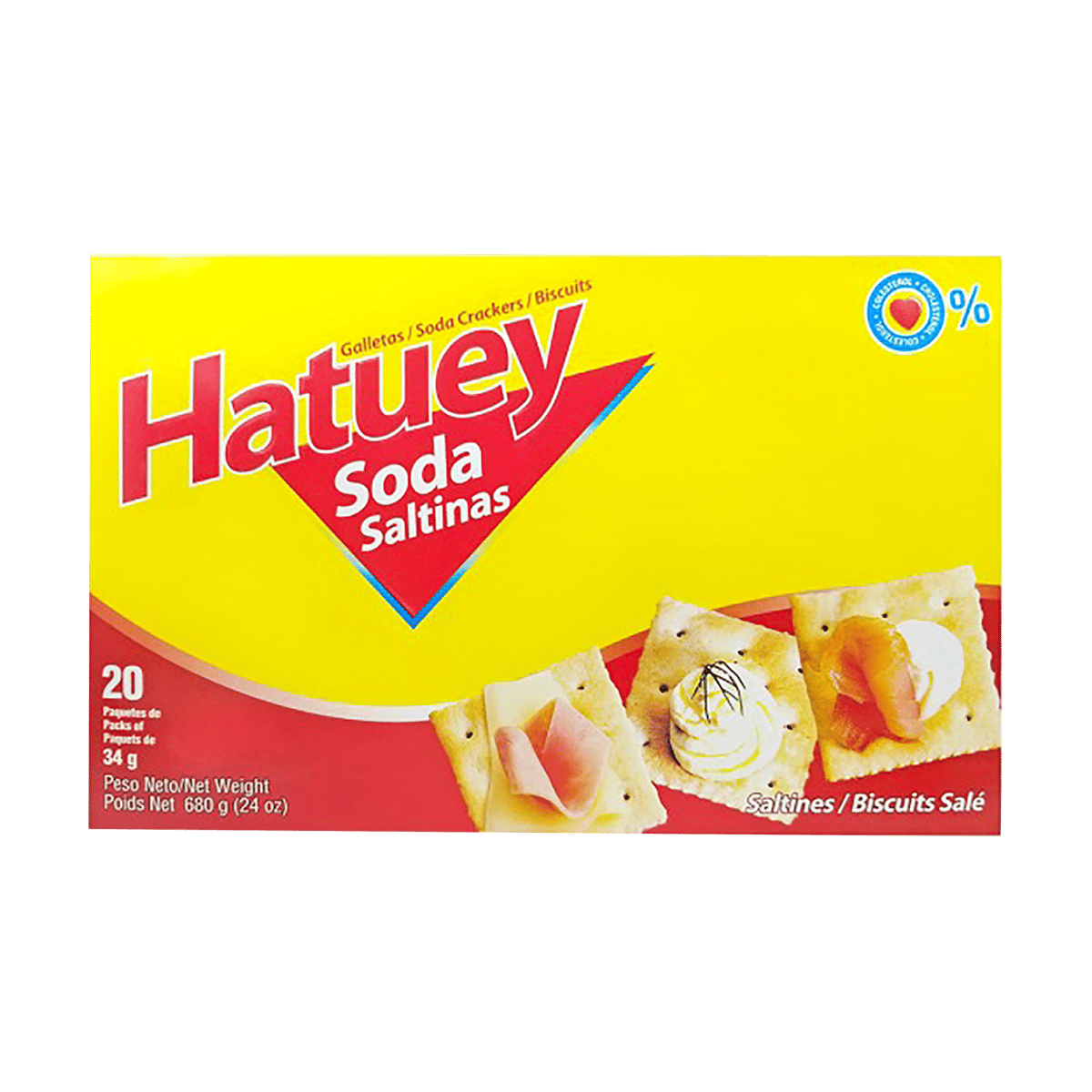 Galletas Saladas Hatuey Soda Saltina 640 g