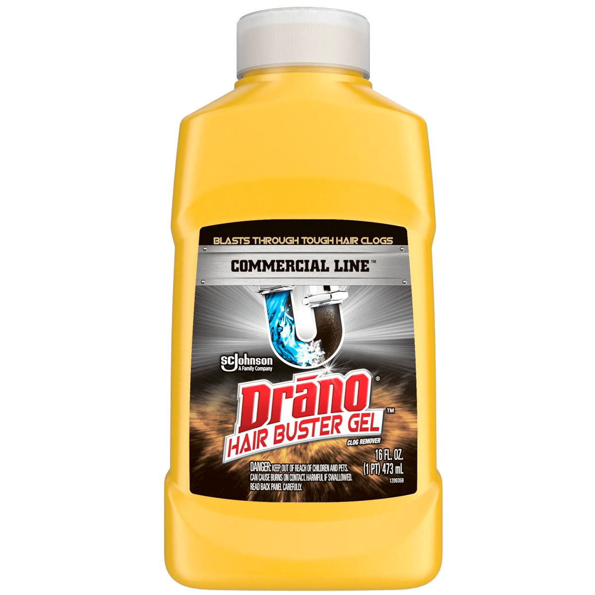 Destapador de Tuberías Drano Hair Buster Gel 16 Oz