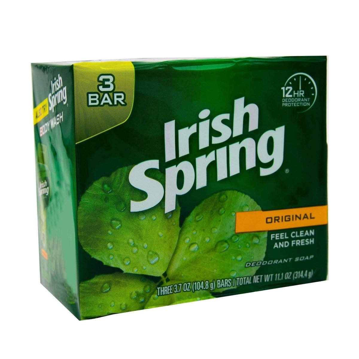 Jabón Irish Spring Original 3 Barras 11.1 Oz