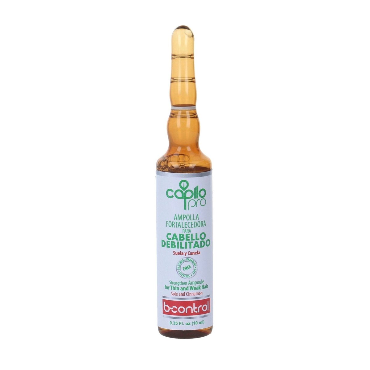 Ampolla Fortalecedora Capilo Pro B-Control 10ml