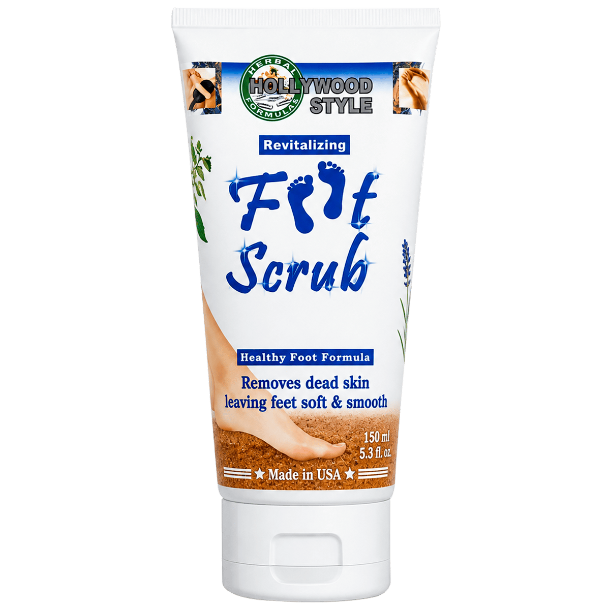 Exfoliante para Pies Hollywood Style Foot Scrub 150 ml
