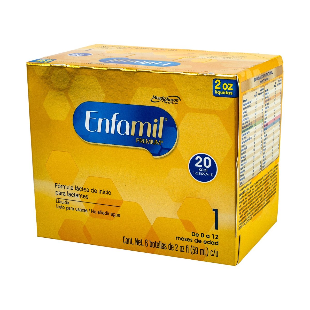 Fórmula Láctea Enfamil Premium  6 uds 2 Oz