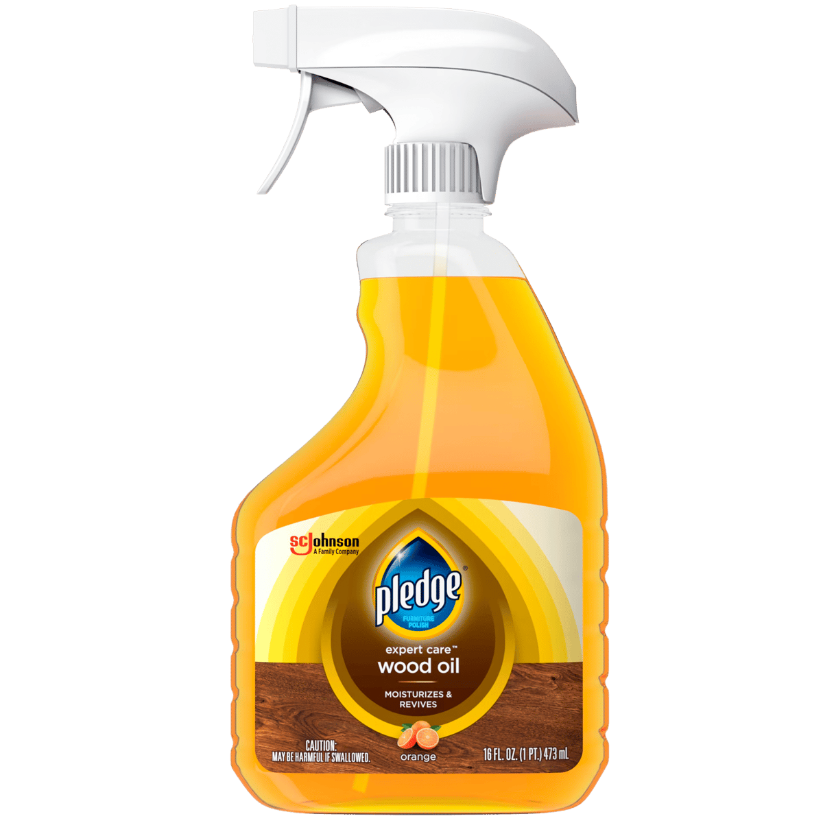Aceite Revitalizante para Muebles Pledge con Aceite de Naranja 16 Oz