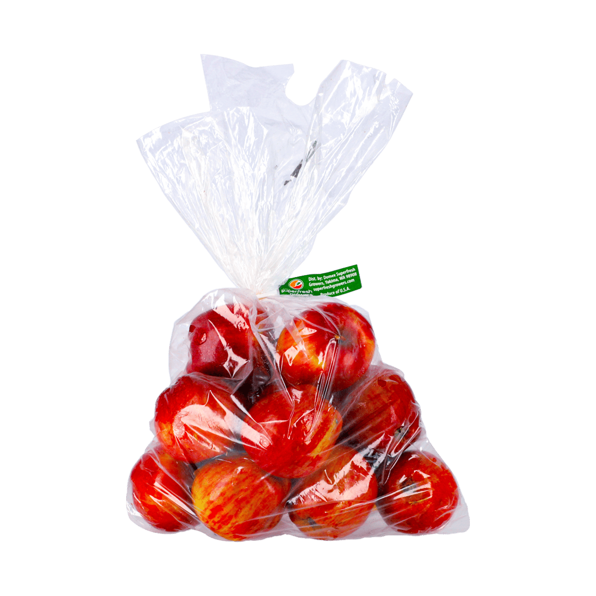 Manzanas Rojas En Bolsa
