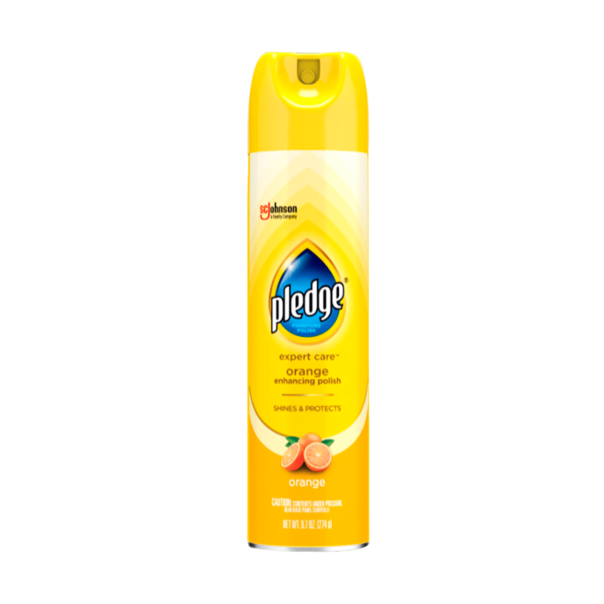 Spray Desinfectante y Abrillantador Orange Pledge 9.7 oz