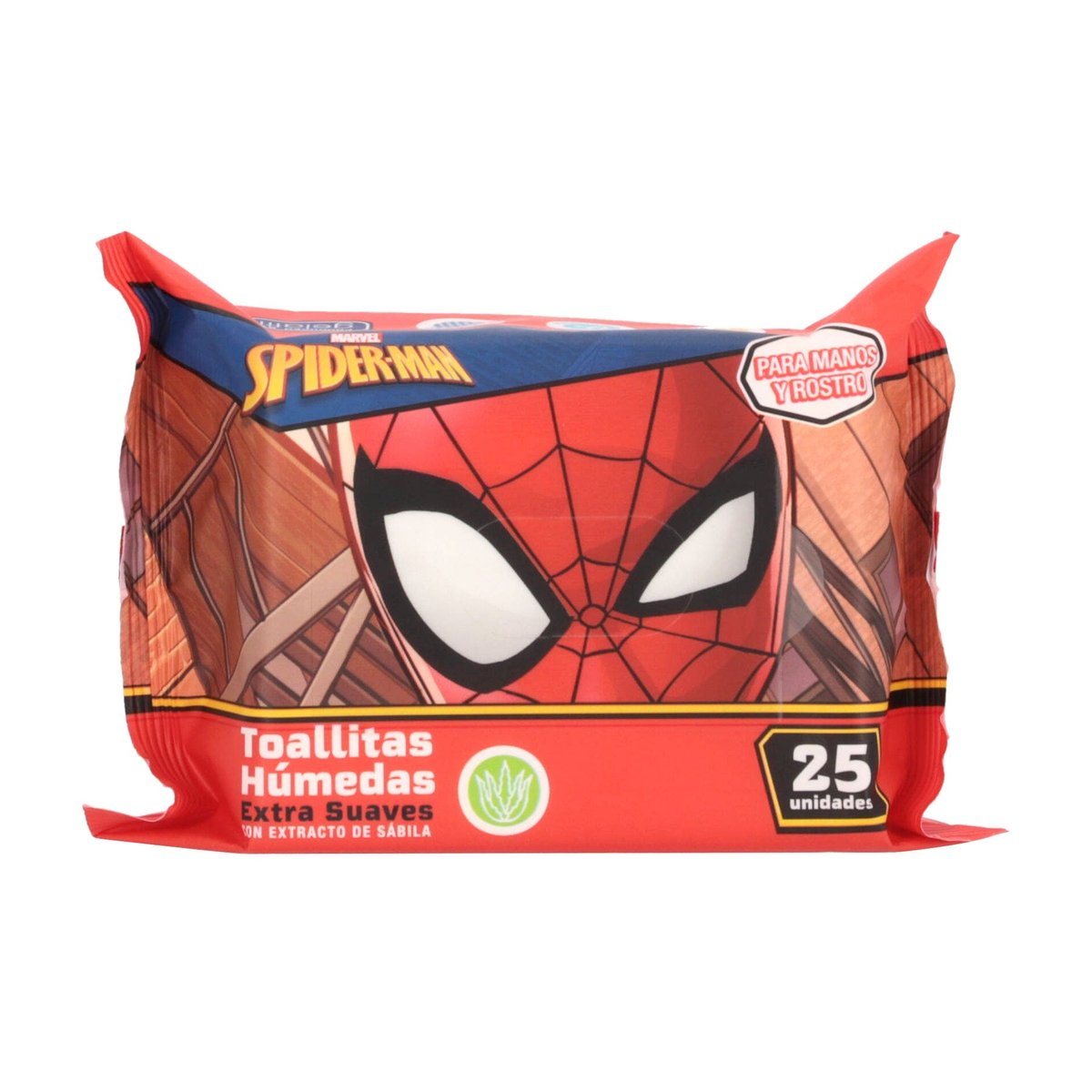 Toallitas Húmedas Marvel Spider-Man 25 Unidades