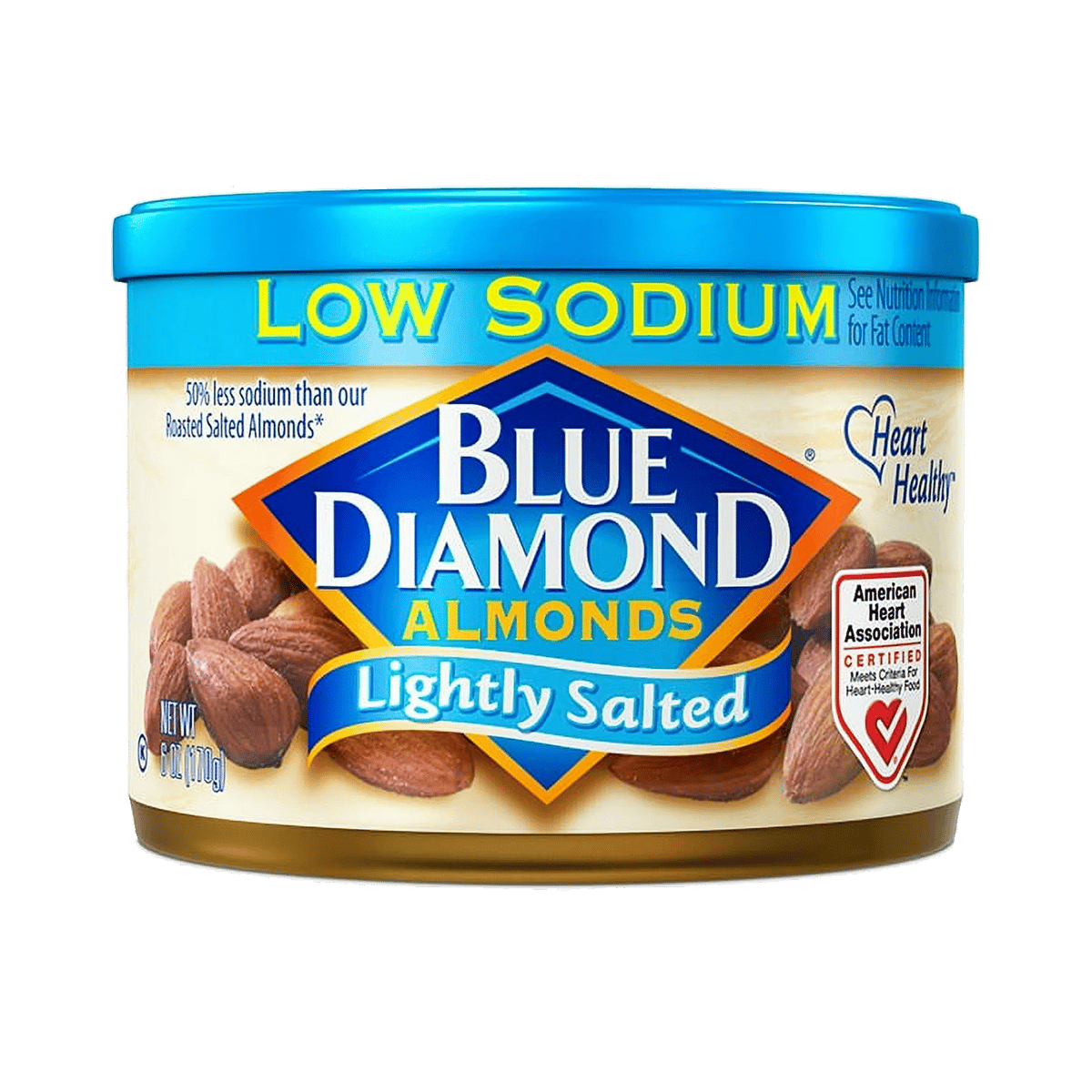 Almendras Ligeramente Saladas Blue Diamond 6 oz