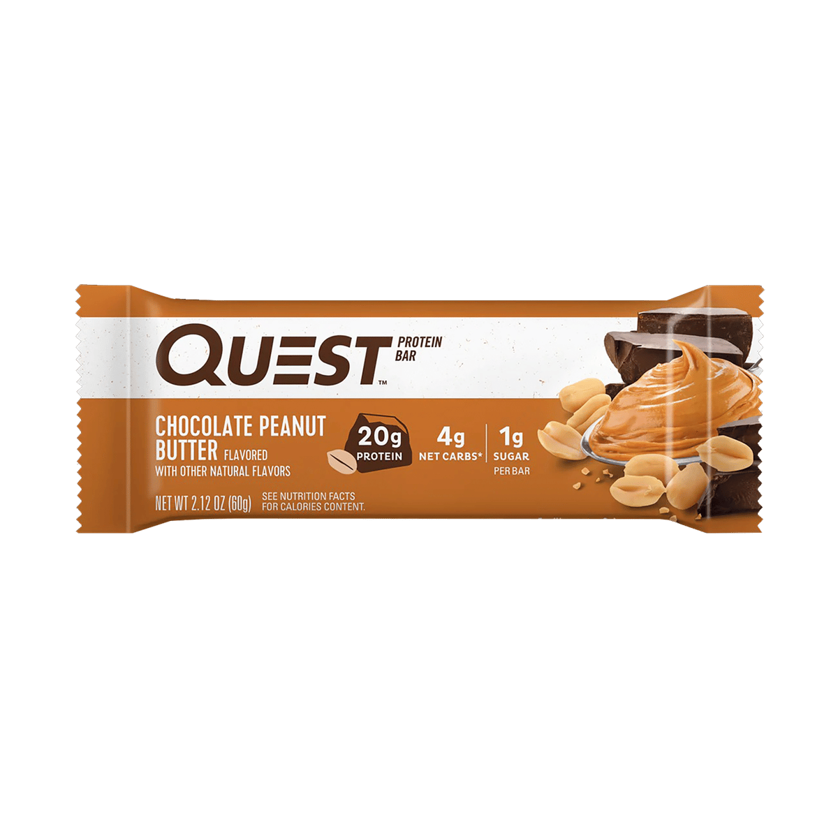 Barra Proteica Quest Chocolate Peanut Butter